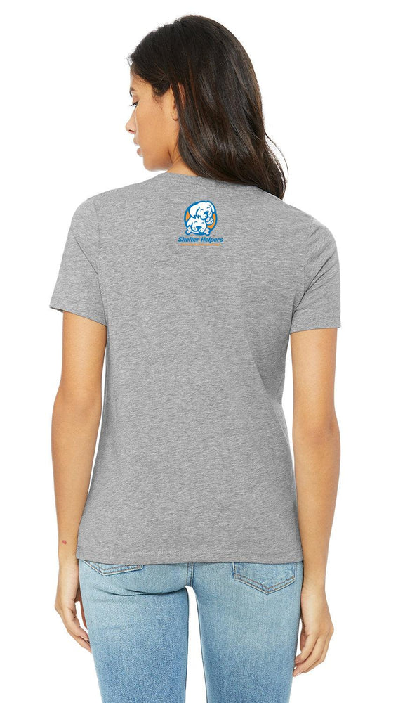 
            
                Load image into Gallery viewer, Dog Mom, Super Soft T-shirt - Gray - Shelter Helpers
            
        